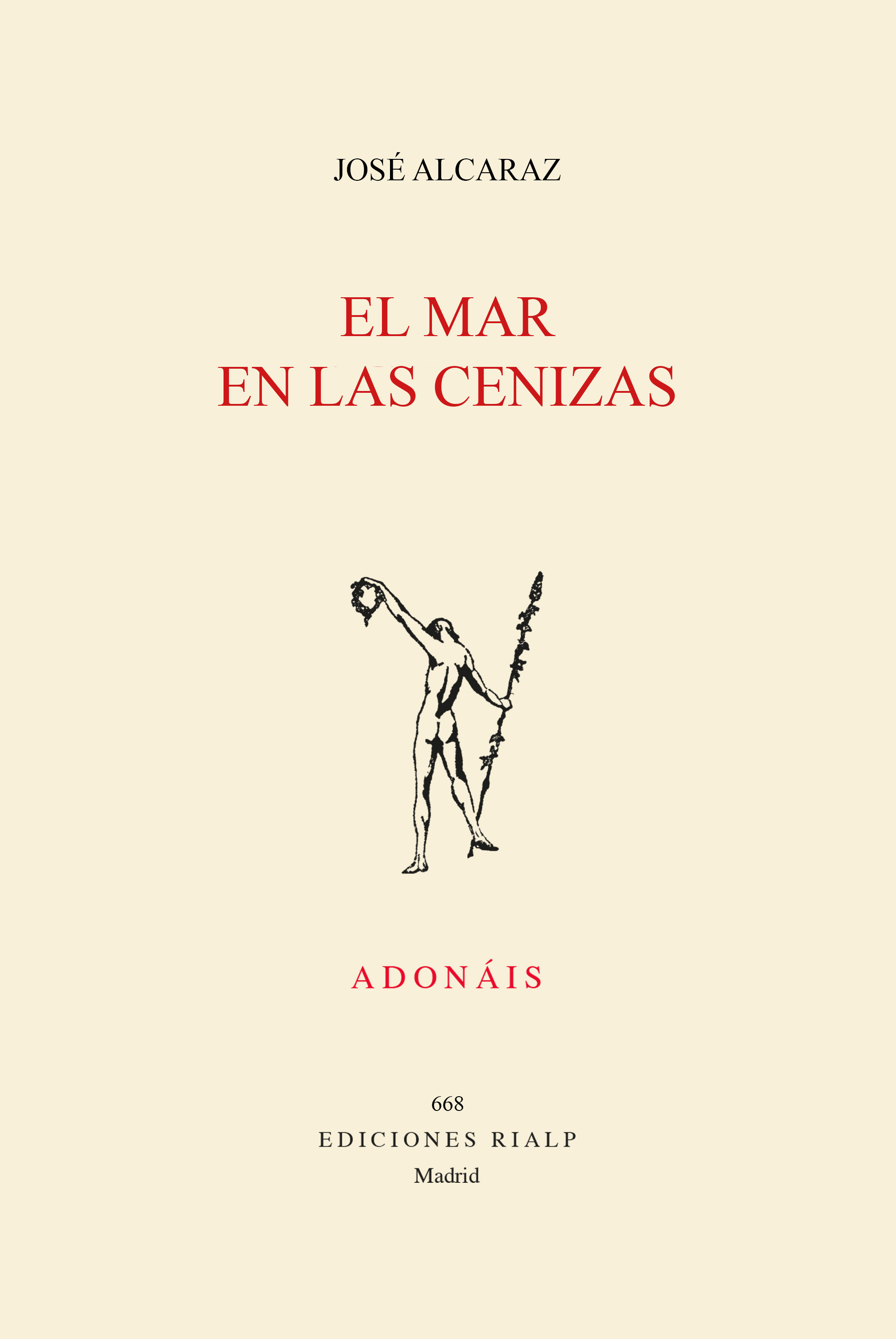 El mar en las cenizas - Ediciones Rialp