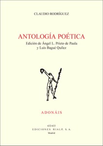 Antología poética. Claudio Rodríguez