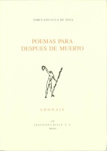 Poemas para después de muerto