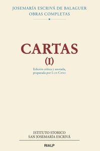 Cartas I (edición crítico-histórica). Rústica