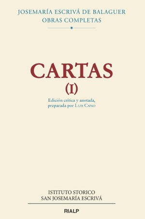 Cartas I (edición crítico-histórica). Rústica