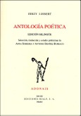 Antología poética. Jerzy Liebert