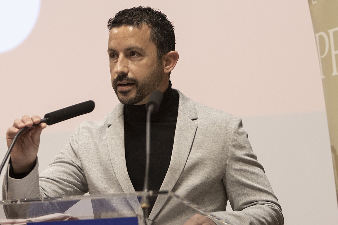 Rubén Martín Díaz, Premio Alegría 2023 por 'Lírica industrial'